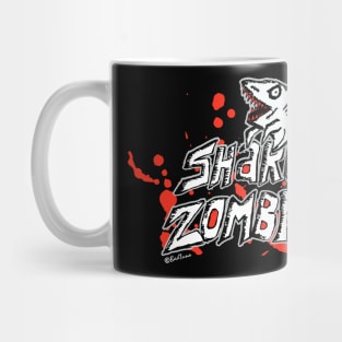 Shark Zombie Mug